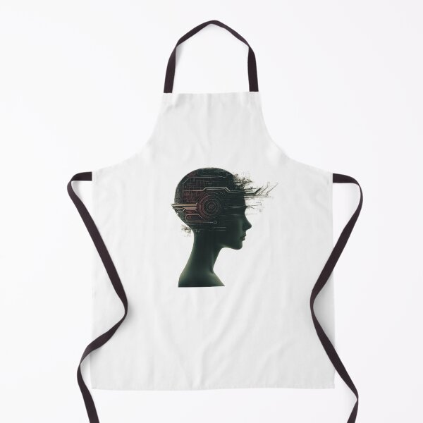 Item preview, Cybernetic Vision Abstract Tech Silhouette designed and sold by LunarLounge.
