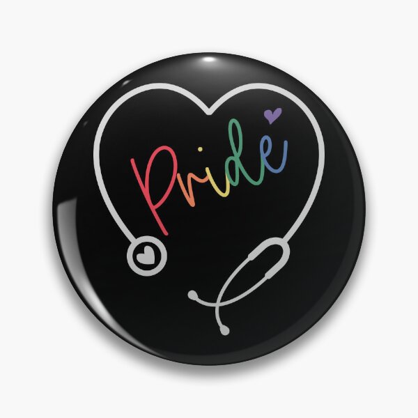 Item preview, Pride Stethoscope Heart designed and sold by catthemedic.
