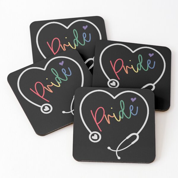 Item preview, Pride Stethoscope Heart designed and sold by catthemedic.