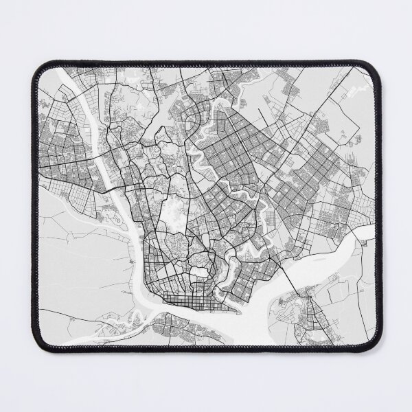 Item preview, Yangon City Map of Myanmar - Light designed and sold by deMAP.