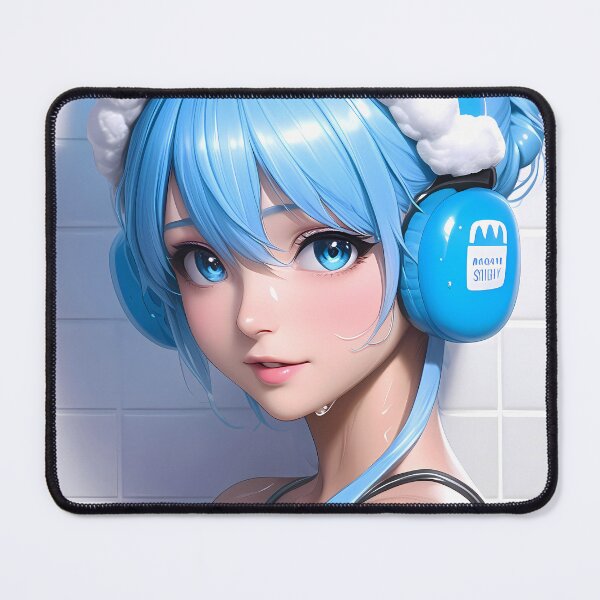 Item preview, Sinon Sword Art Online Icy Blue Hair Winter Swimsuit Fantasy Style designed and sold by mildaclairmo.