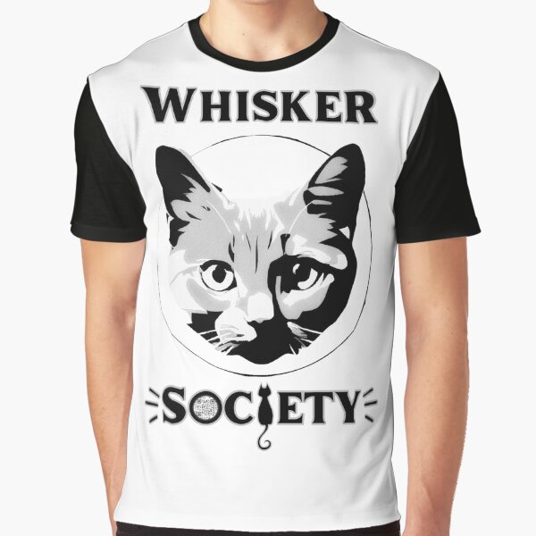 Item preview, Whisker Society Logo – Cat Art Design by J Packer Samms designed and sold by WhiskerSociety.