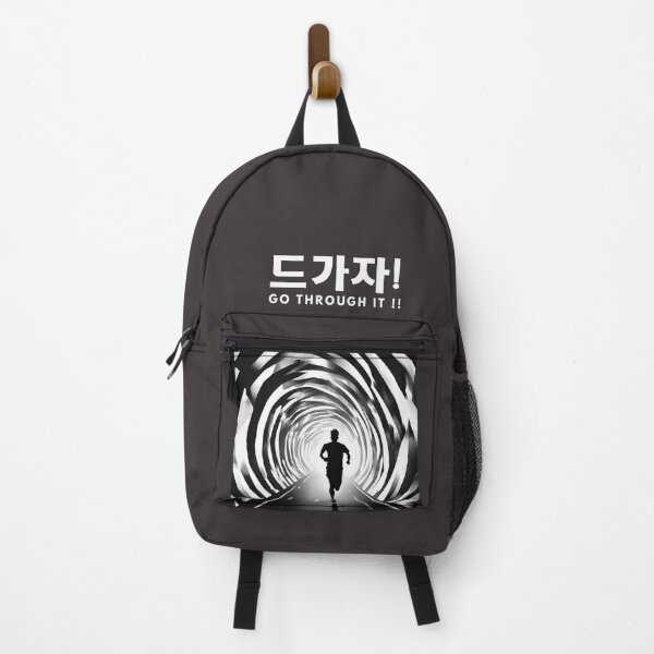 Item preview, Break Through the Darkness – Korean Motivational Tunnel Art designed and sold by checkitbuddy.