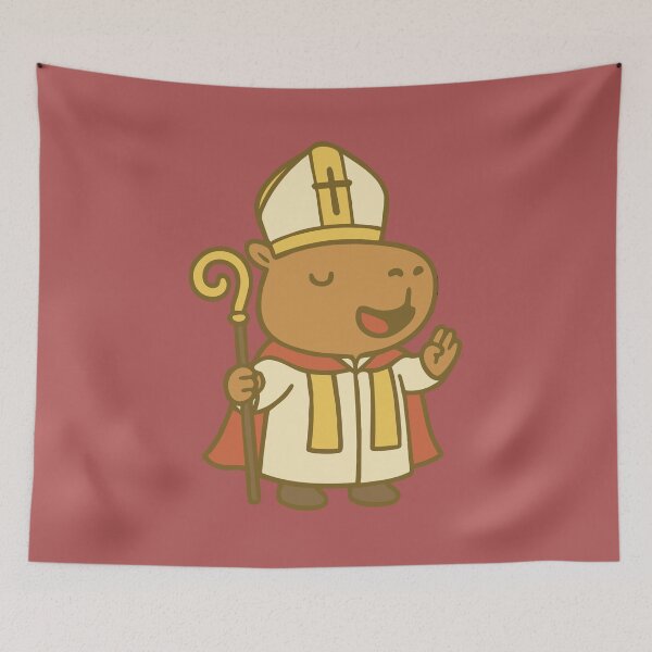 Item preview, Pope Capybara V designed and sold by Melnick's Designs.