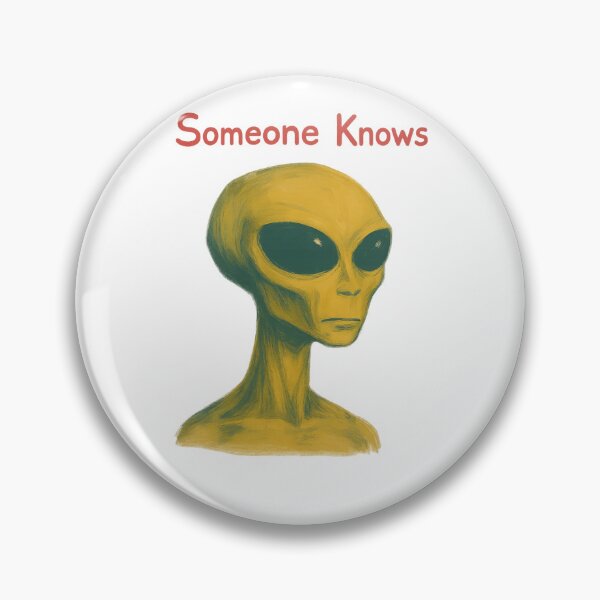 Item preview, Someone Knows Alien T-Shirt – Mysterious Yellow Figure Fan Design (2024 Sci-Fi Inspired) designed and sold by damiang.