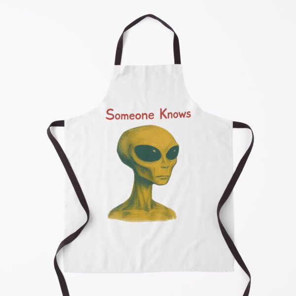 Item preview, Someone Knows Alien T-Shirt – Mysterious Yellow Figure Fan Design (2024 Sci-Fi Inspired) designed and sold by damiang.
