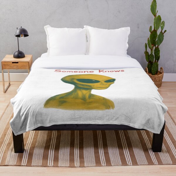 Item preview, Someone Knows Alien T-Shirt – Mysterious Yellow Figure Fan Design (2024 Sci-Fi Inspired) designed and sold by damiang.