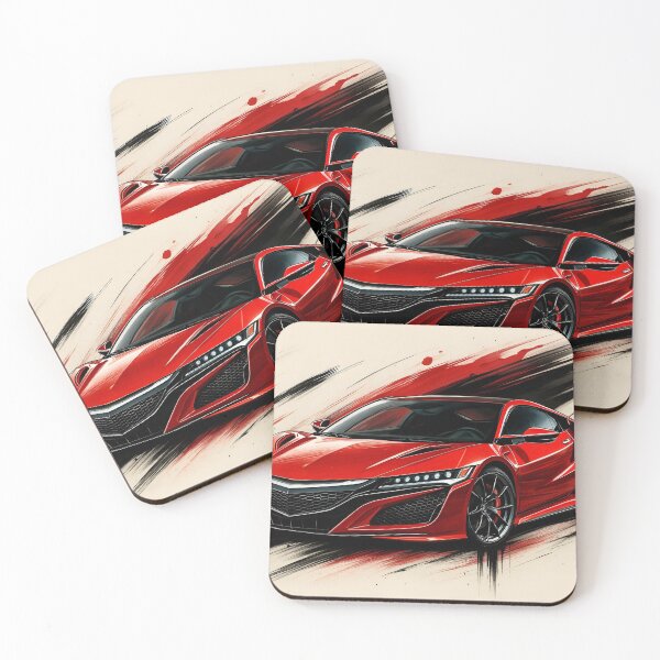 Item preview, Acura NSX Fanart (Red) designed and sold by Peterson Designs.