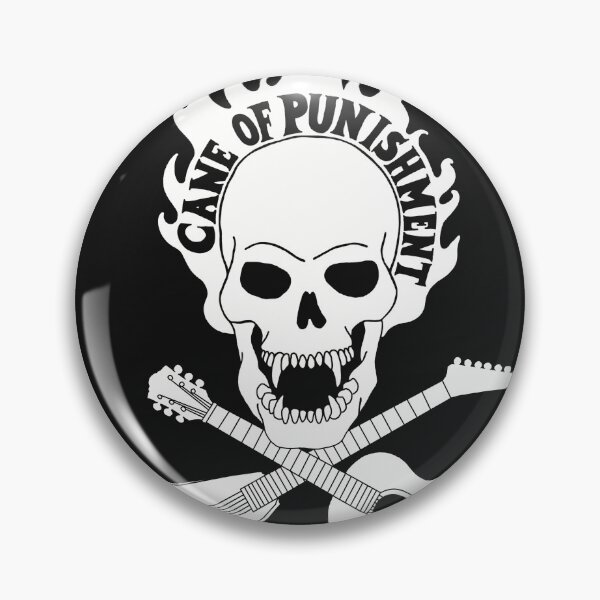 Item preview, CANE OF PUNISHMENT SKULL & GUITARS (FOR DARK T SHIRTS) designed and sold by hobocyclist.