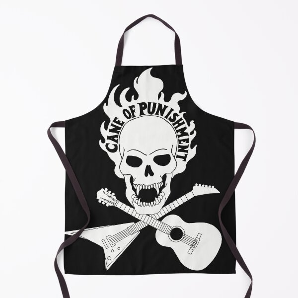 Item preview, CANE OF PUNISHMENT SKULL & GUITARS (FOR DARK T SHIRTS) designed and sold by hobocyclist.
