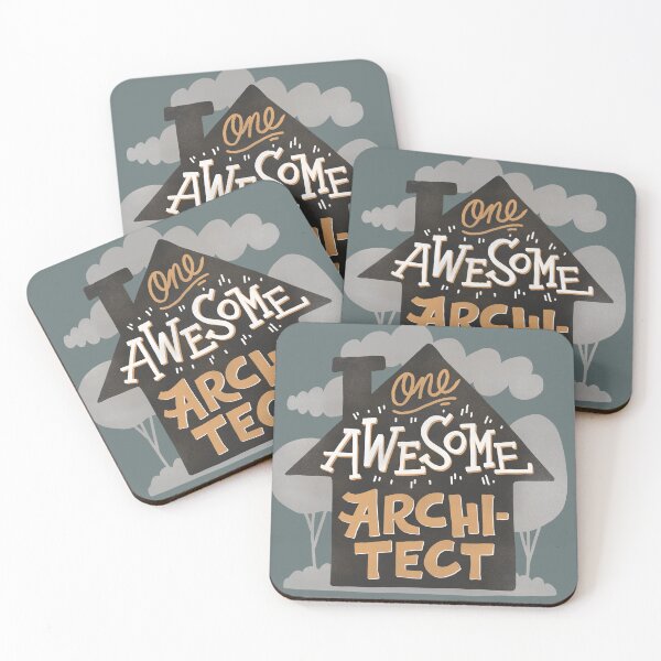 Item preview, One Awesome Architect architect gift designed and sold by Sociojunkie.