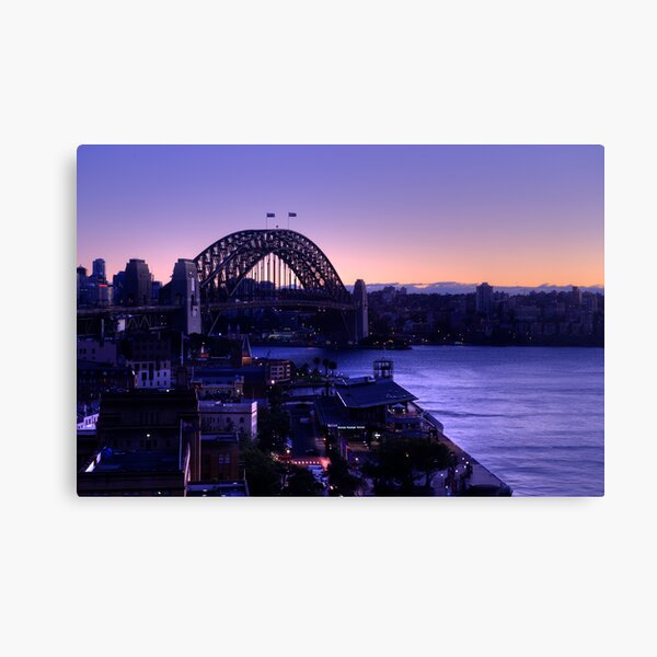 Lavendar Rocks Canvas Print