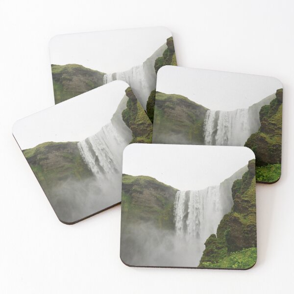 Item preview, Skógafoss Waterfall Iceland Photography designed and sold by Sp0oky-Llama.
