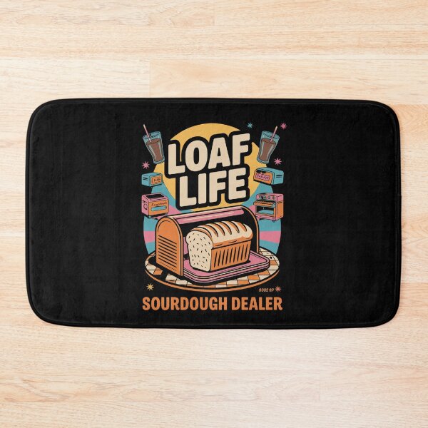 Item preview, Loaf Life Retro Toaster with Sourdough Vibes designed and sold by Taans-Creation.