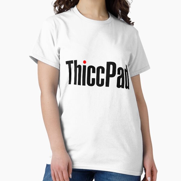 Item preview, ThiccPad (Black Text) designed and sold by PeachKitty.