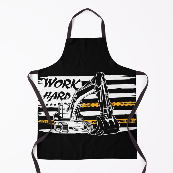 Item preview, Work Hard Excavator Construction T-Shirt | Motivational Heavy Machinery Design designed and sold by ninetyninedesignsart.