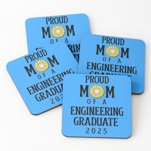 Item preview, Proud Mom of Engineering Graduate 2025 designed and sold by 87-Aesthetics.
