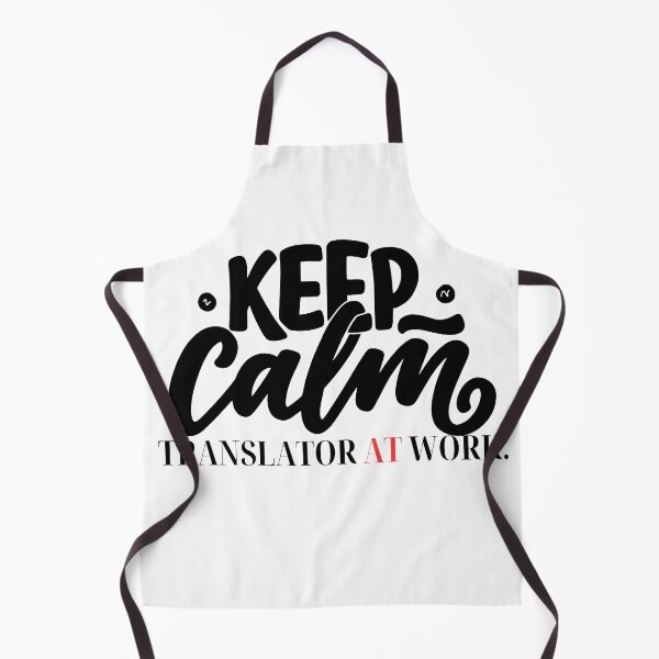 Item preview, Keep Calm Translator at work designed and sold by Oreo2020 Creations.
