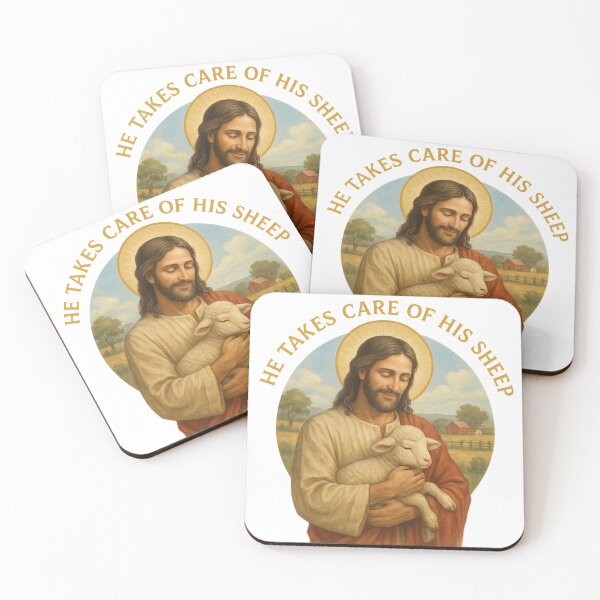 Item preview, Jesus He takes care of his sheep designed and sold by TNCALakeDropLLC.