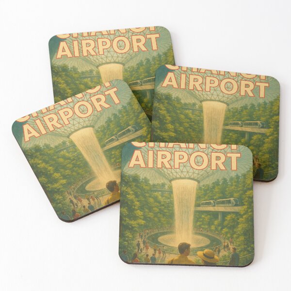 Item preview, Welcome to Changi Airport – Jewel Waterfall Scene designed and sold by Aryabek.