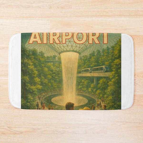 Item preview, Welcome to Changi Airport – Jewel Waterfall Scene designed and sold by Aryabek.