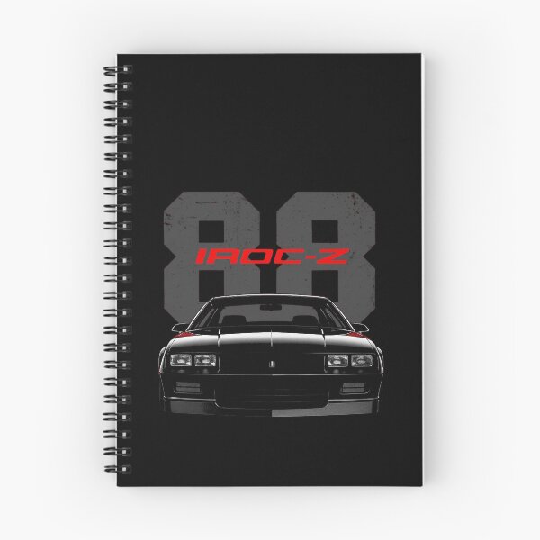 Item preview, 1988 Camaro IROC-Z Front View – Bold Black Muscle Car  designed and sold by TheArtOfCar.