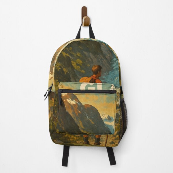 Item preview, Franz Josef Glacier with Hikers in Westland National Park designed and sold by Aryabek.