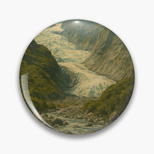 Item preview, Franz Josef Glacier Stream and Valley View designed and sold by Aryabek.