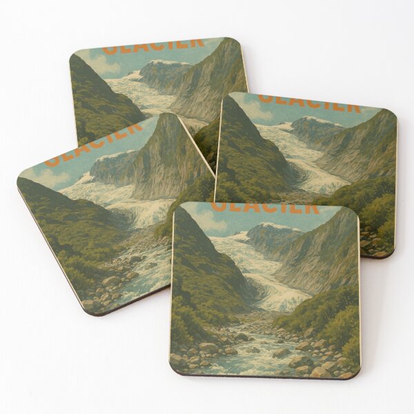 Item preview, Franz Josef Glacier Stream and Valley View designed and sold by Aryabek.