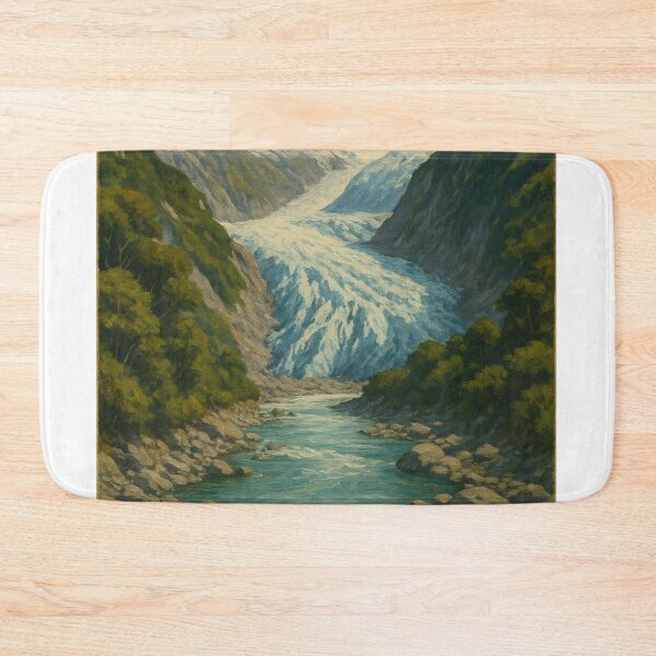 Item preview, Fox Glacier and Southern Alps Panorama designed and sold by Aryabek.