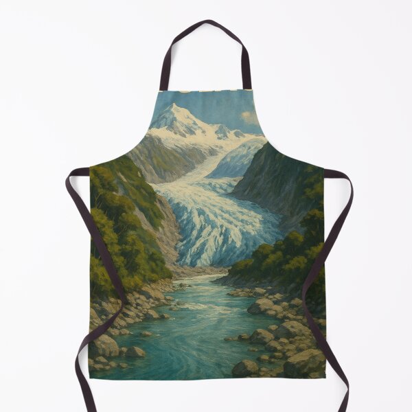 Item preview, Fox Glacier and Southern Alps Panorama designed and sold by Aryabek.