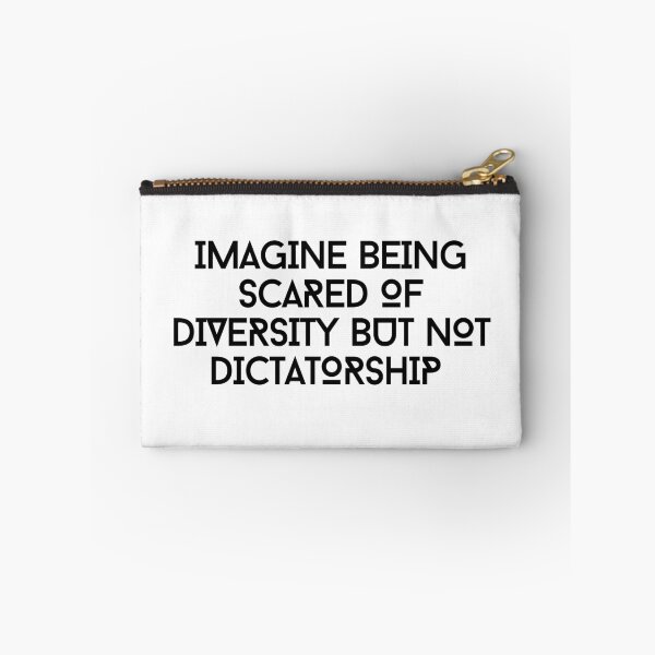 Item preview, Imagine Being Scared Of Diversity But Not Dictatorship  designed and sold by CharmStudio.