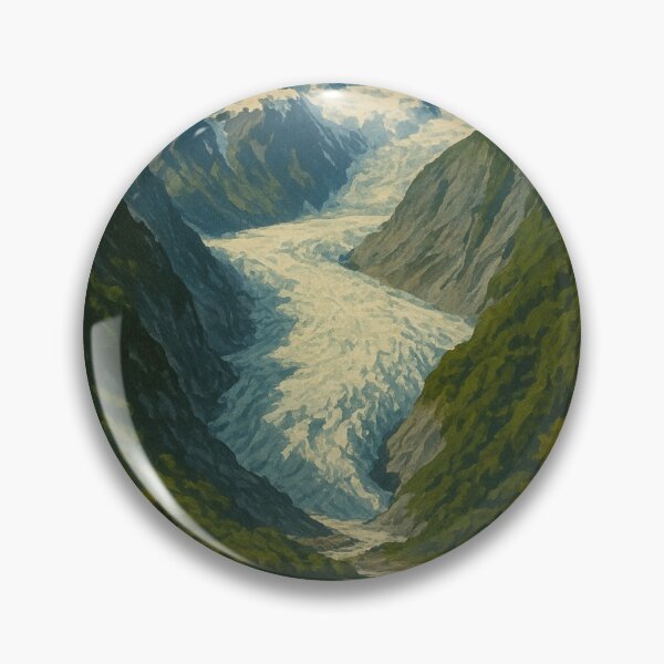 Item preview, Fox Glacier in Lush Alpine Valley – New Zealand designed and sold by Aryabek.