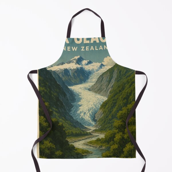 Item preview, Fox Glacier in Lush Alpine Valley – New Zealand designed and sold by Aryabek.