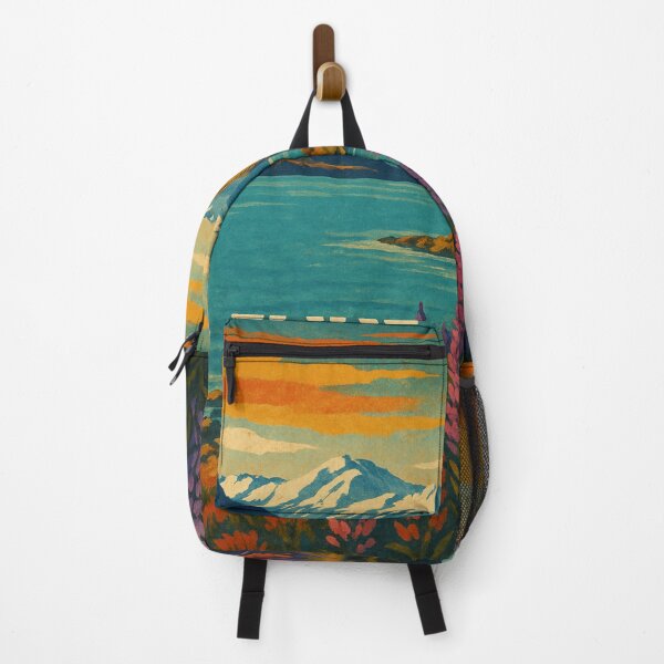 Item preview, Lupin Bloom at Lake Tekapo – Canterbury Landscape designed and sold by Aryabek.