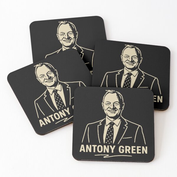 Item preview, Antony Green Classic Line Art Portrait designed and sold by zzz888.