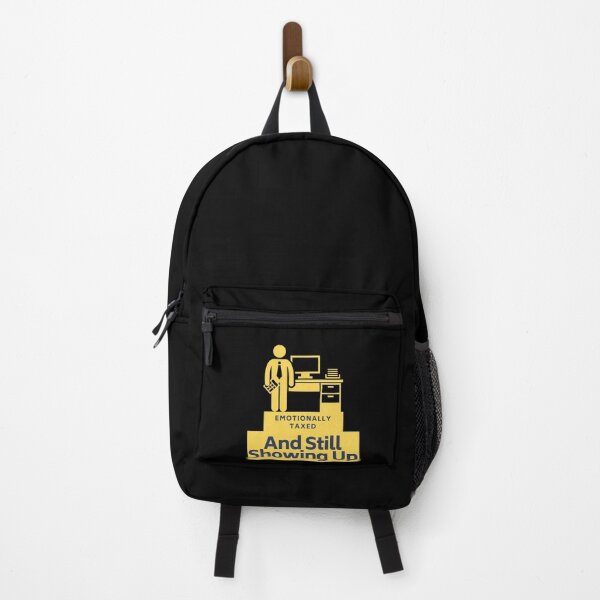 Item preview, Emotionally Taxed & Still Showing Up – Office Survivor Design designed and sold by Slaying Ordinary.