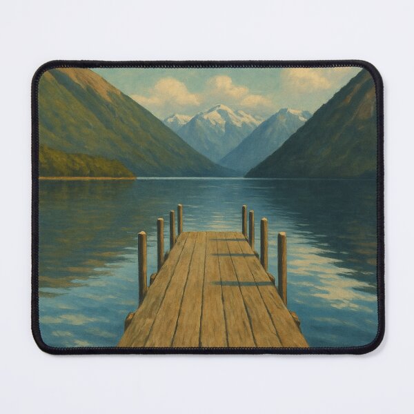 Item preview, Sunset Calm at Nelson Lakes National Park – South Island designed and sold by Aryabek.