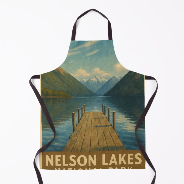 Item preview, Sunset Calm at Nelson Lakes National Park – South Island designed and sold by Aryabek.