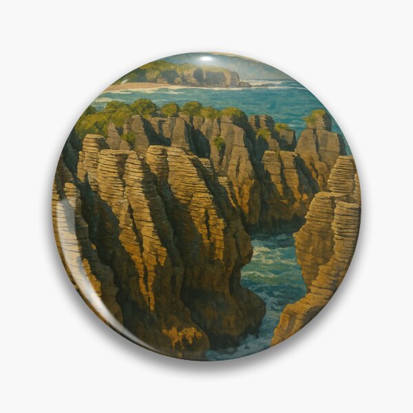 Item preview, Punakaiki Pancake Rocks – West Coast Wonder designed and sold by Aryabek.