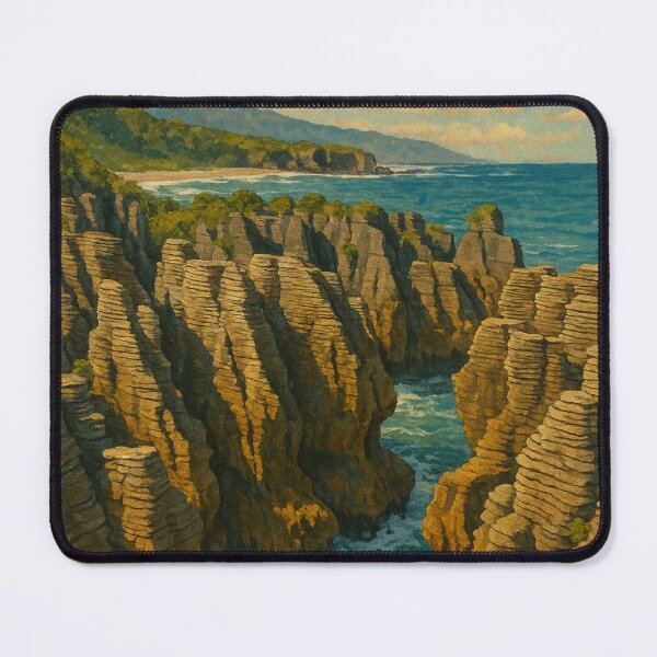 Item preview, Punakaiki Pancake Rocks – West Coast Wonder designed and sold by Aryabek.
