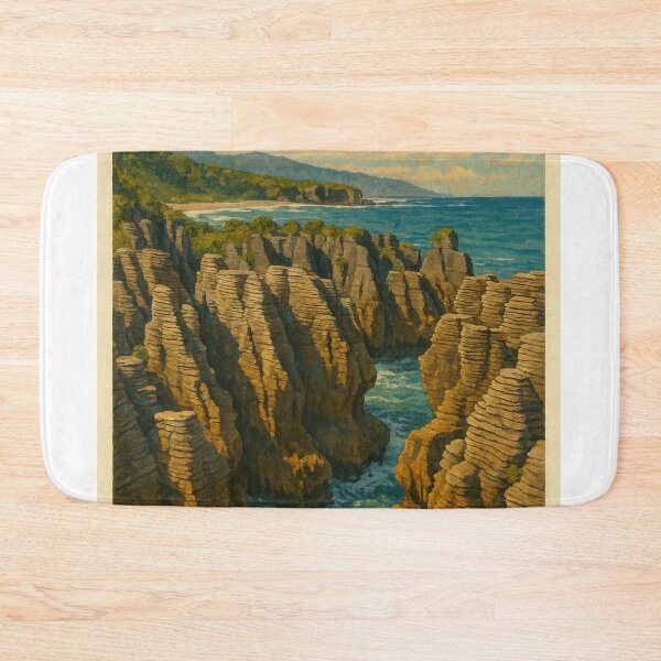 Item preview, Punakaiki Pancake Rocks – West Coast Wonder designed and sold by Aryabek.