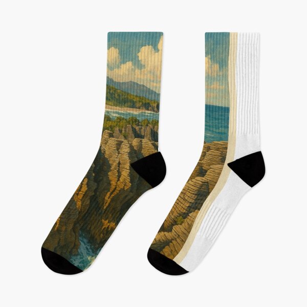 Item preview, Punakaiki Pancake Rocks – West Coast Wonder designed and sold by Aryabek.