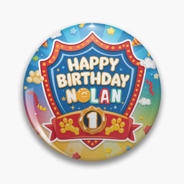 Item preview, Nolan’s 1st Birthday designed and sold by whatifsticks.