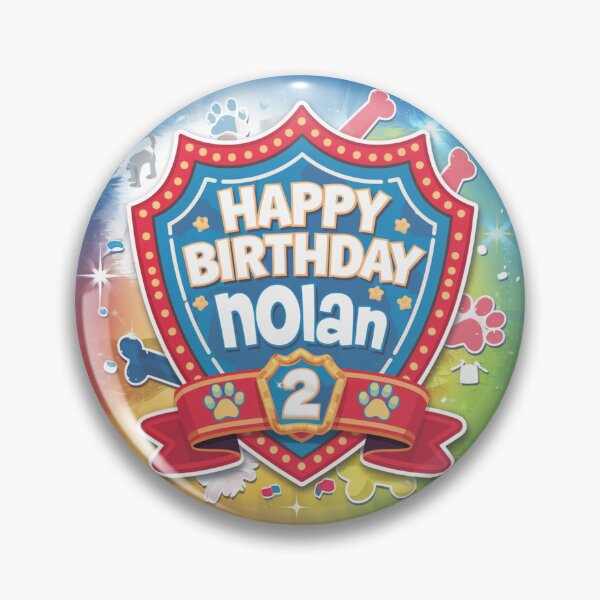 Item preview, Nolan’s 2nd Birthday designed and sold by whatifsticks.