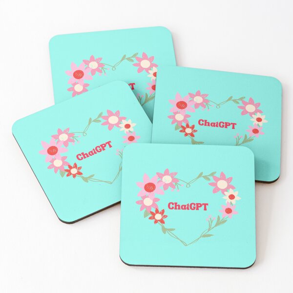 Item preview, ChatGPT Flower Heart – Soft Tech Love Design designed and sold by Slaying Ordinary.