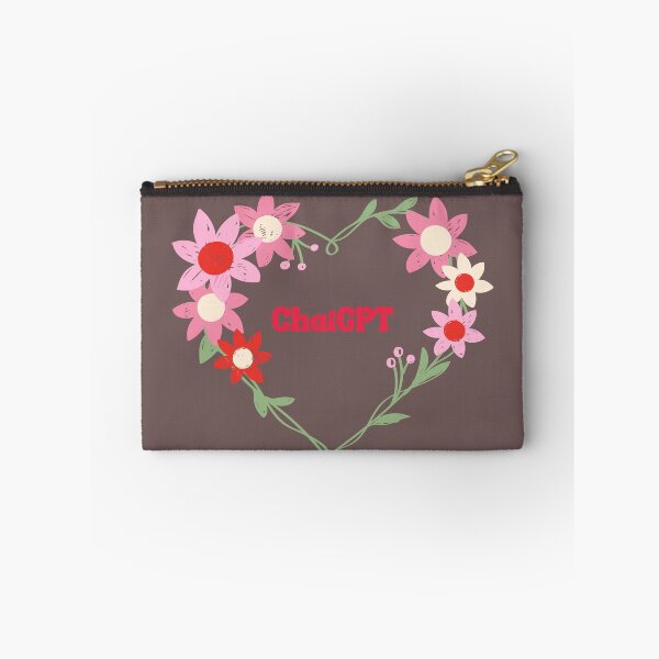 Item preview, ChatGPT Flower Heart – Soft Tech Love Design designed and sold by Slaying Ordinary.