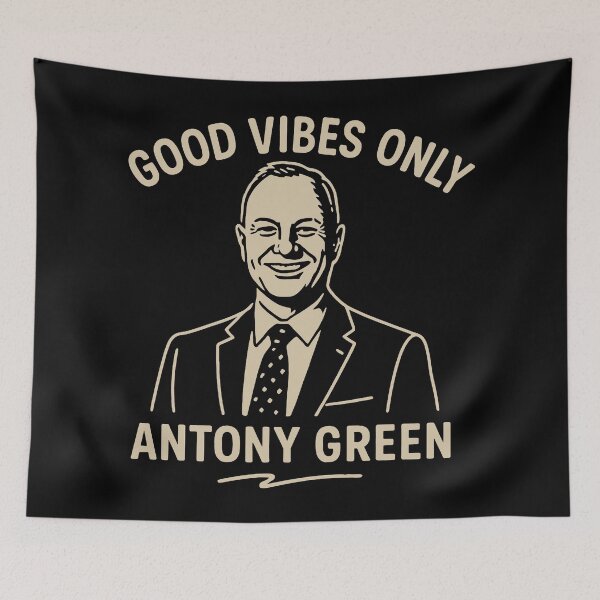 Item preview, Good Vibes Only Antony Green designed and sold by zzz888.
