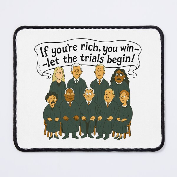 Item preview, If You’re Rich, You Win – Let the Trials Begin! designed and sold by DemocraTeeShirts.