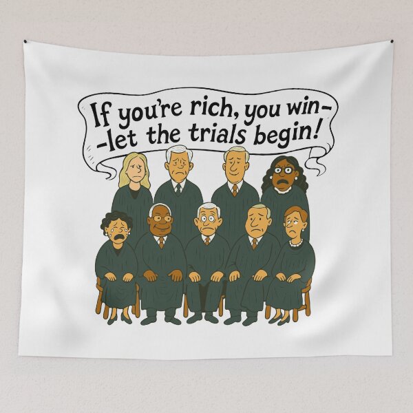 Item preview, If You’re Rich, You Win – Let the Trials Begin! designed and sold by DemocraTeeShirts.